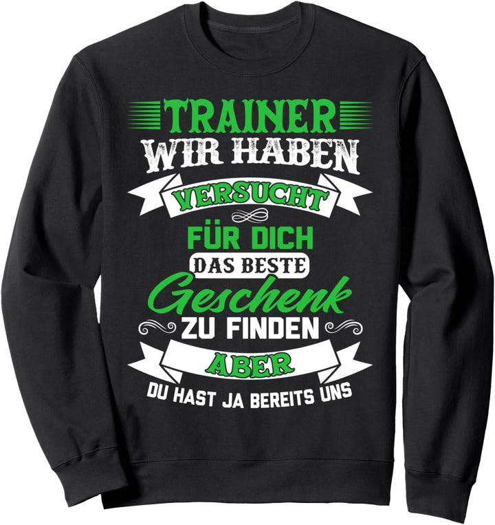 Co-Trainer Trainer Fussballtrainer Geschenk Sweatshirt