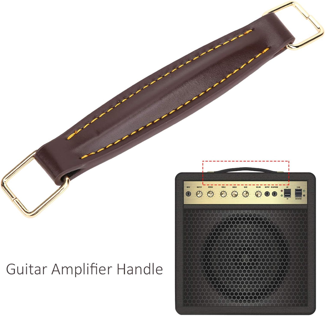 Griff für Gitarrenverstärker, Griff für Gitarrenkoffer, Ersatz aus PU-Leder mit interner Stahlverstä