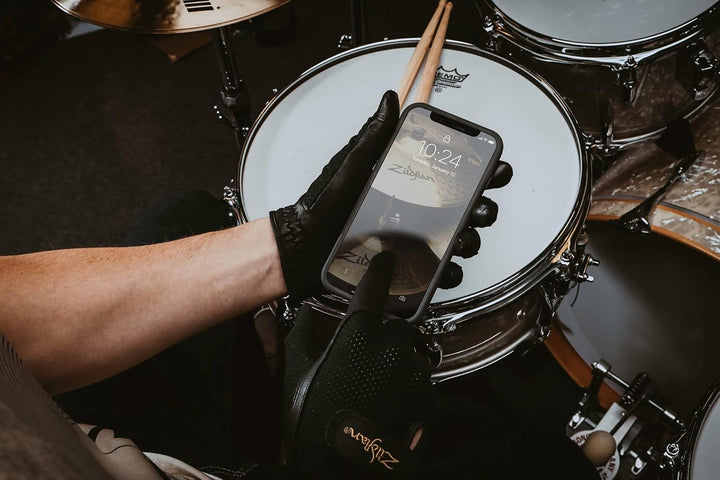 Zildjian Touchscreen-Schlagzeughandschuhe, Grösse S