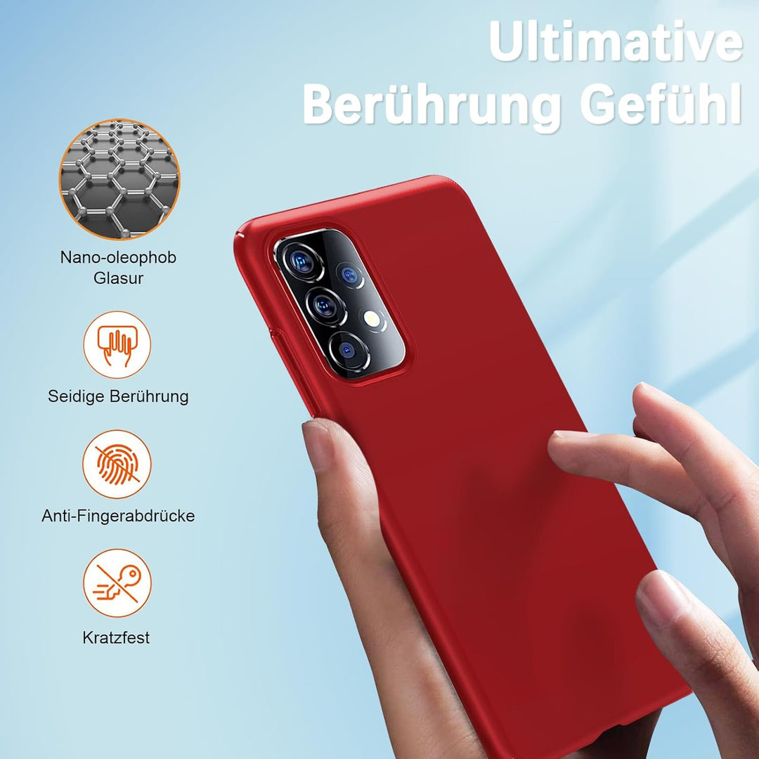 sqgylgl Ultra Dünn Hülle für Samsung Galaxy A53 5G, Extrem Dünn Matte Finish A53 Handyhülle PC Schal