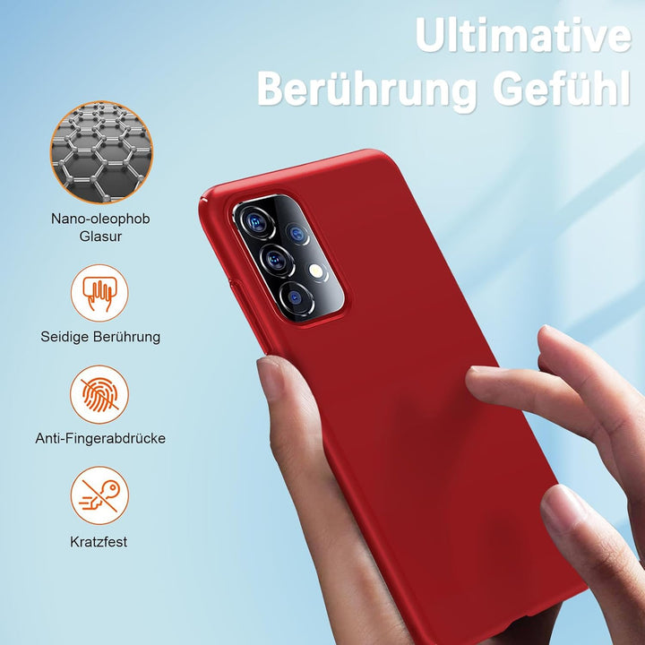 sqgylgl Ultra Dünn Hülle für Samsung Galaxy A53 5G, Extrem Dünn Matte Finish A53 Handyhülle PC Schal