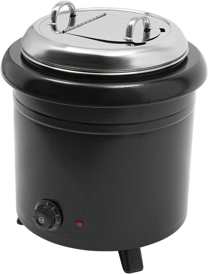 13 L Dampf-Warmhaltefunktion Warmhaltebehälter Suppentopf Elektrisch Essen Wasserdampf gleichmässige