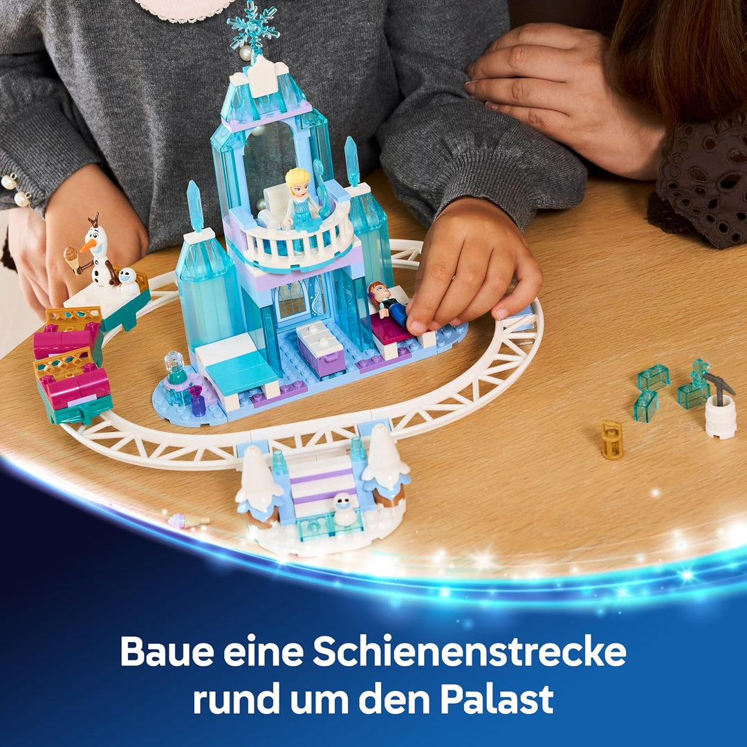 LEGO ǀ Disney Frozen Elsas Schlittenfahrt um den Eispalast - Spielzeug inkl. Anna- und ELSA-Minipupp