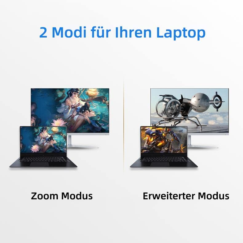 MOSHOU Mini DisplayPort auf DisplayPort 2.0 Kabel (8K@60Hz 4K@144Hz/120Hz) DP 2.0 bidirektionales Üb