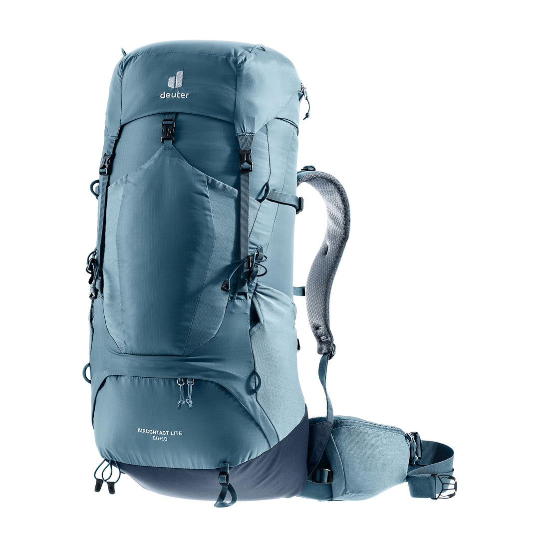 deuter Herren Aircontact Lite 50 + 10 Trekkingrucksack (1er Pack) 50+10 L Atlantic-ink, 50+10 L Atla