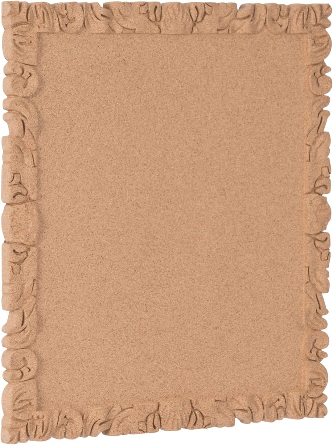 Bi-Office Korktafel Rococork, rahmenlos, hochwertige Korkoberfläche, 40 x 45 cm Korkfarben, Korkfarb