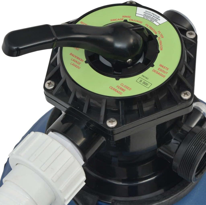 Sandfilterpumpe 1000 W 16.800 L/h XL für Pools Whirlpool Spa Filterkartusche Pumpenzubehör Ersatztei