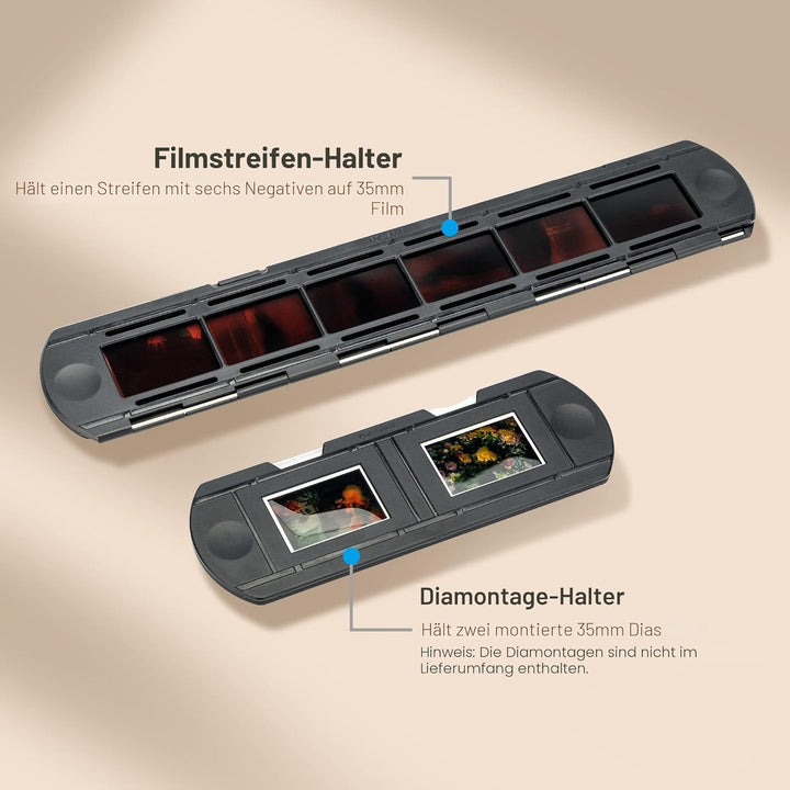JJC ES-2 Film-Digitalisierungsadapter mit 6500 K USB-LED-Beleuchtungsset, Negativfilm-Kopierscanner