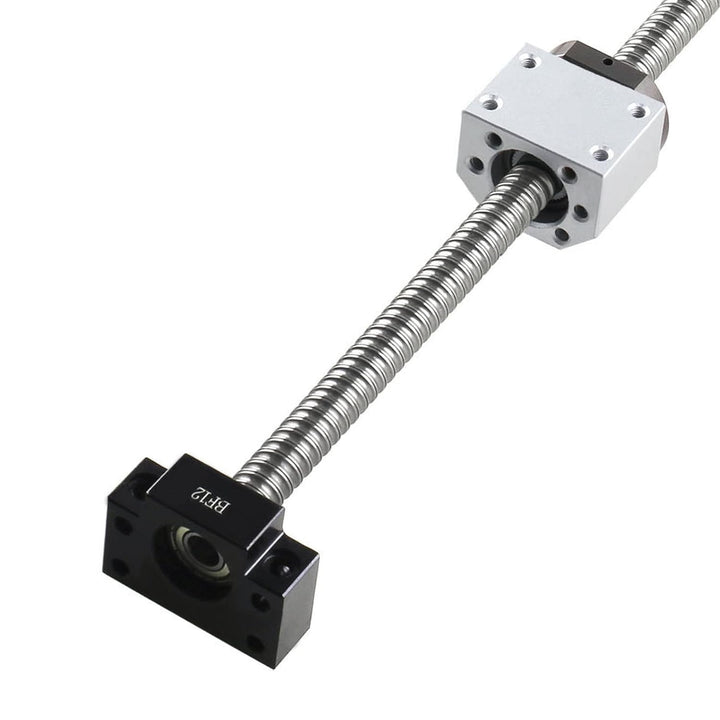CNCYEAH SFU1605 1050 mm Kugelumlaufspindel RM1605 + Kugelgewindemutter mit BK12 / BF12 Unterstützung