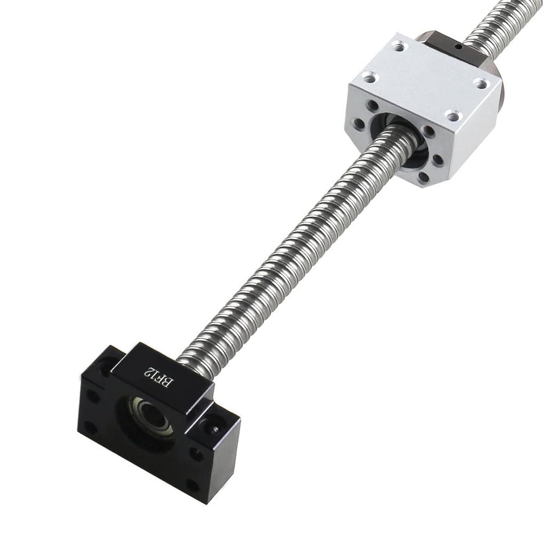 CNCYEAH SFU1605 1050 mm Kugelumlaufspindel RM1605 + Kugelgewindemutter mit BK12 / BF12 Unterstützung