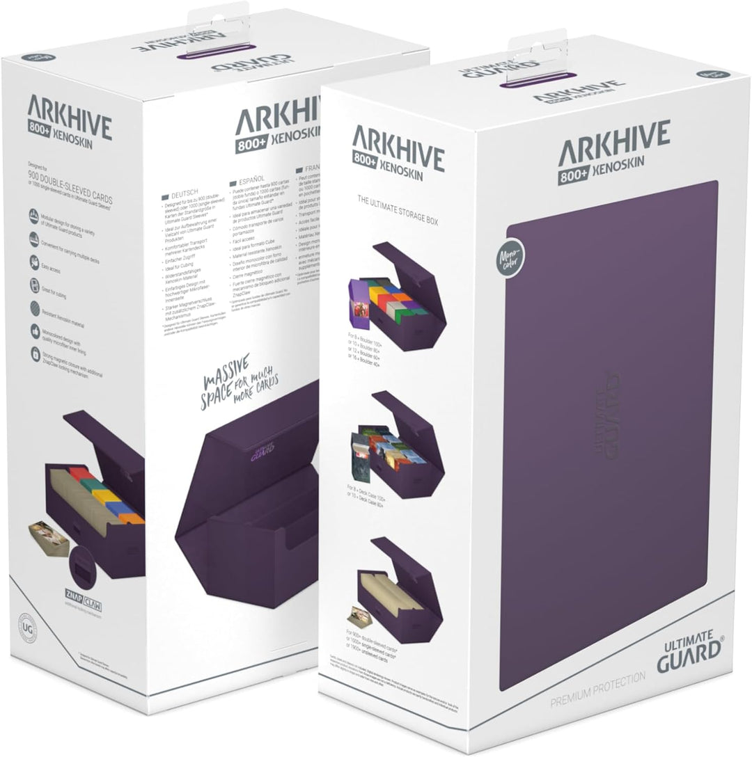 Ultimate Guard Arkhive 800+ XenoSkin Monocolor Violett, Violett