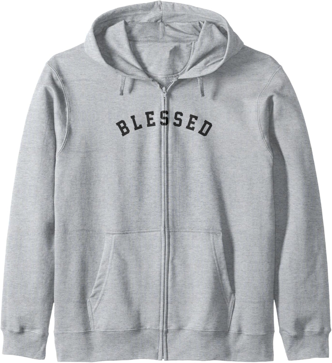 Blessed Bold Letters Kapuzenjacke
