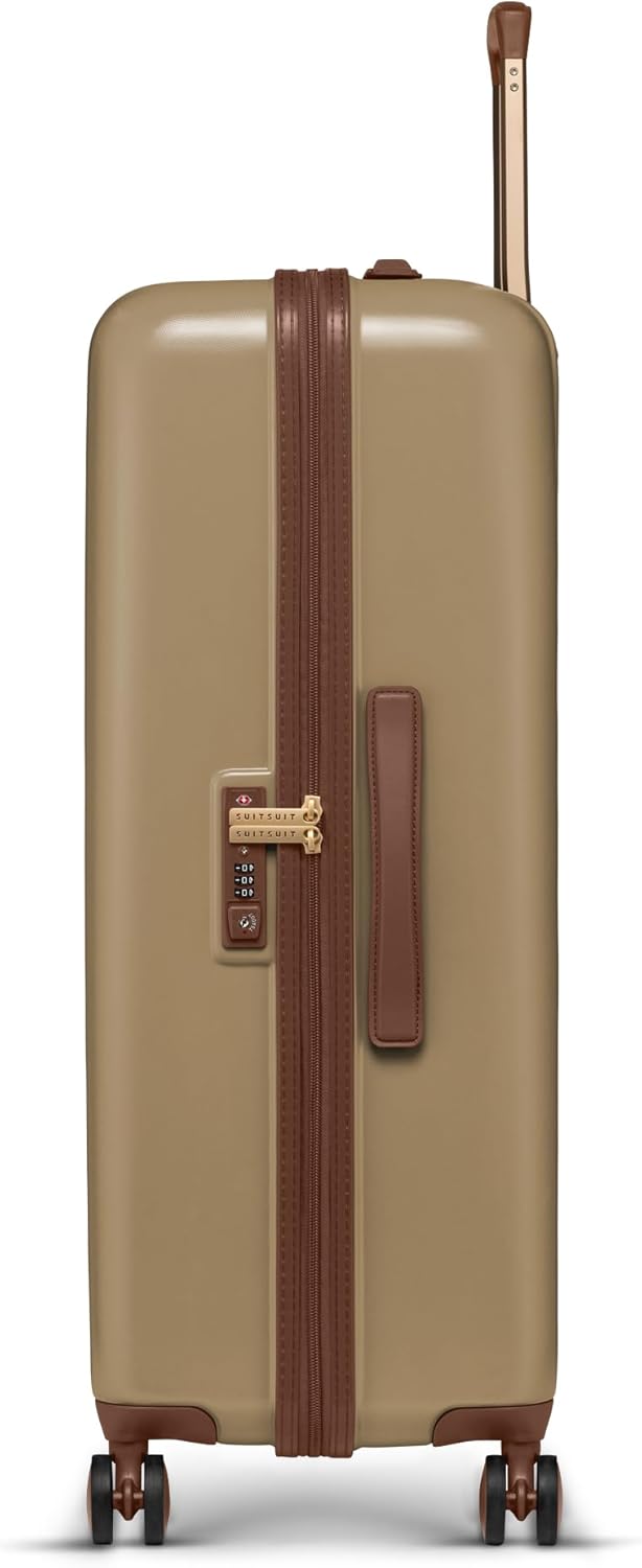 SUITSUIT Koffer Gross 76 cm - Hartschalen Reisekoffer mit Rollen - TSA-Schloss - 94 L - Fab Seventie