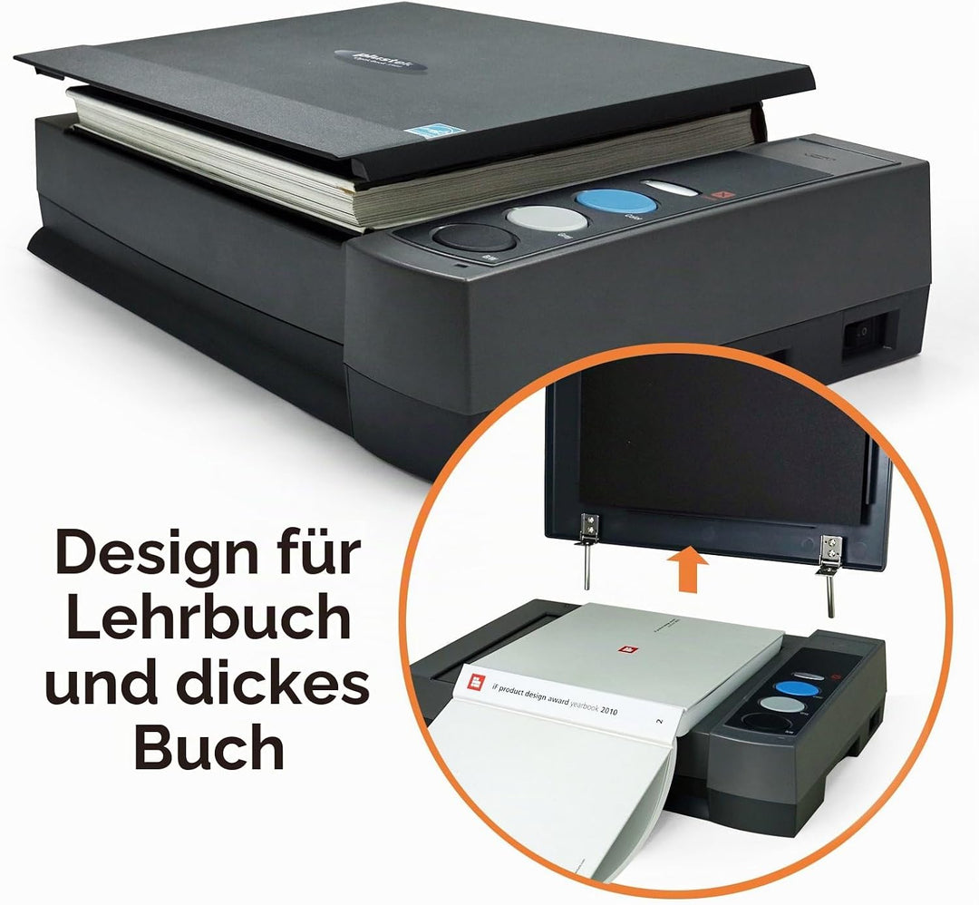 Plustek OpticBook 3800L - 0281 356995 Schwarz