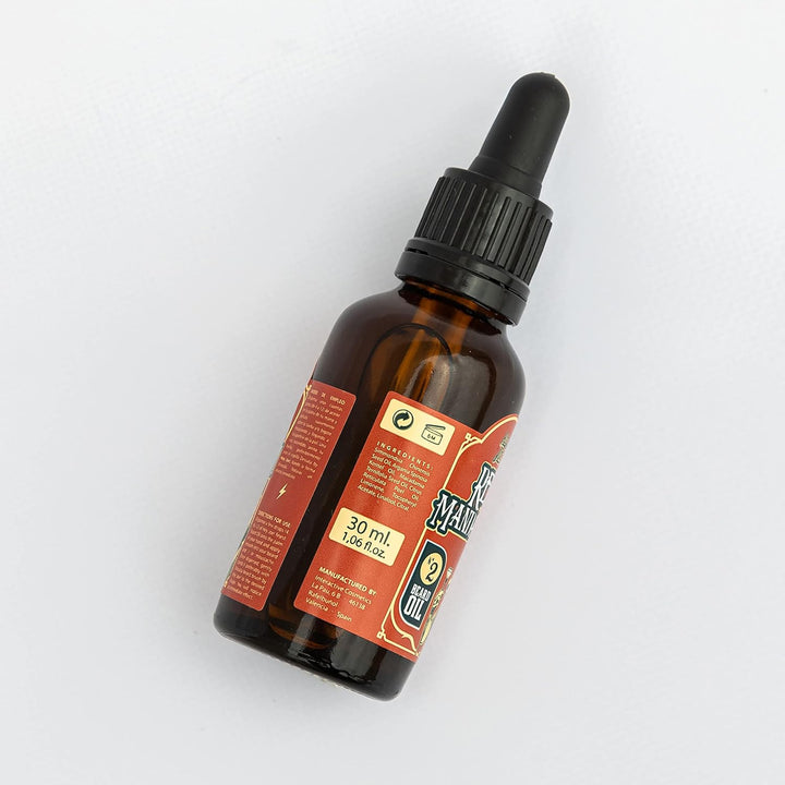 HEY JOE! Beard Oil Nº 2 Red Mandarin | Natürliches und Erfrischendes Bartöl Herren mit Roter Mandari