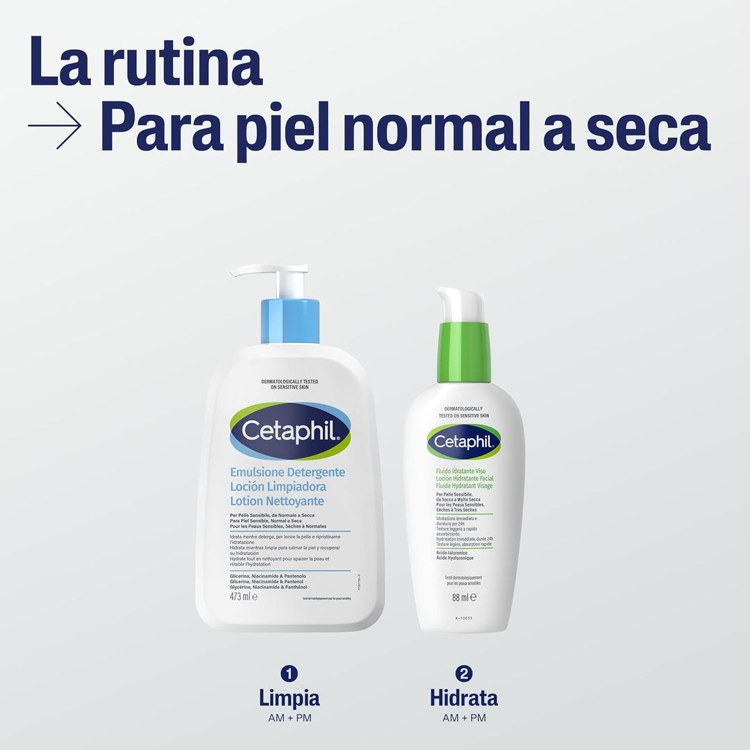 Cetaphil Crema Hidratante Día Facial, 88 Mililitros