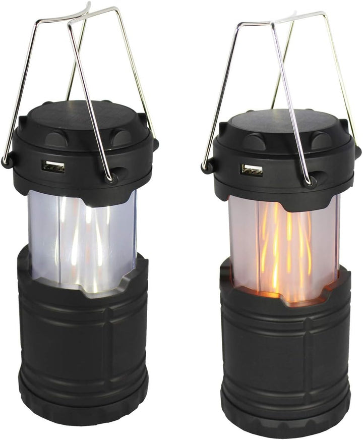 POWERplus Koala Solar/USB aufladbares LED Lanterne mit ultra helles weisses Licht/LED mit realistisc