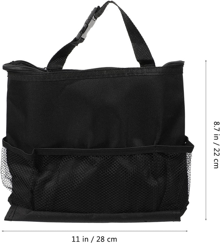 SHINEOFI 2 Stück Auto Kühltasche Kühltasche aus Oxford Stoff Schwarz Auslaufsicher mit Abnehmbarem S