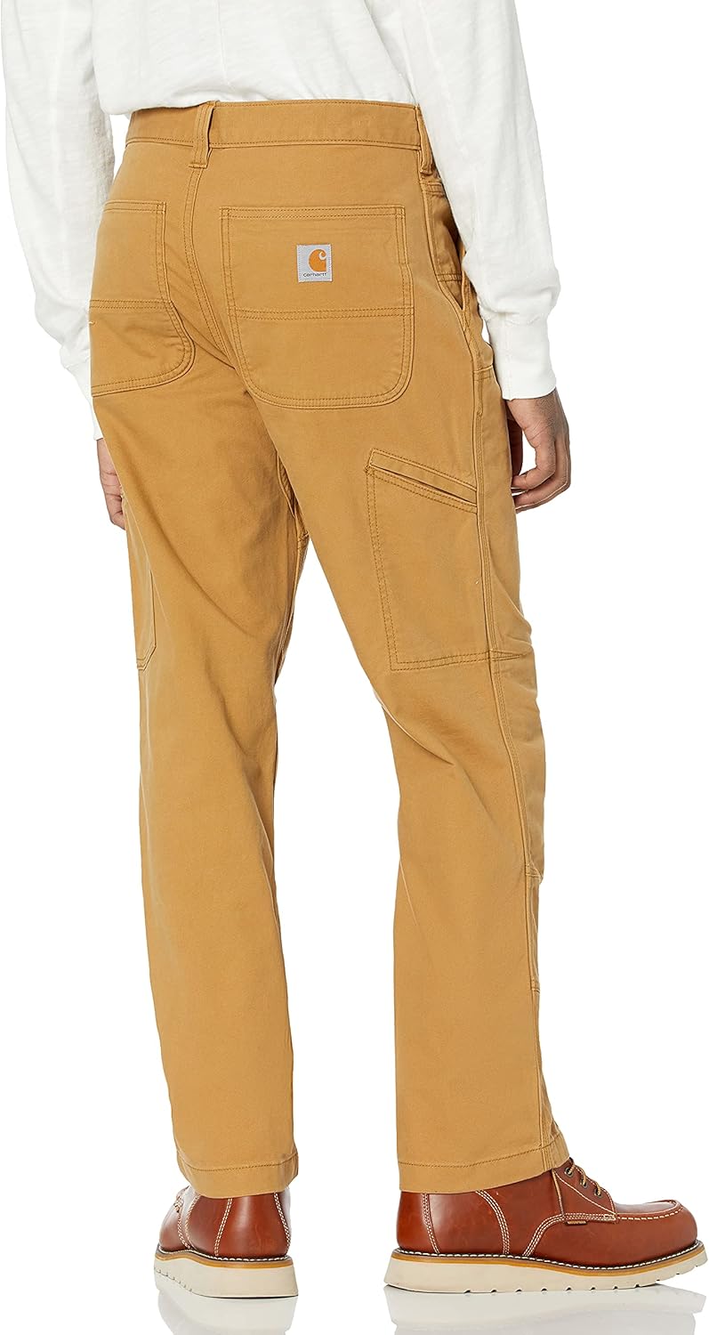 Carhartt Herren Hose Rugged Flexâ® Relaxed Fit Canvas Double-Front Utility Work Pant 42W / 30L Hicko