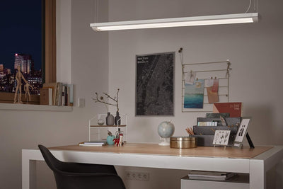LEDVANCE LED Büro-Lichtleiste, Leuchte für Innenanwendungen, Kaltweiss, Klick-Dim über Wandschalter,