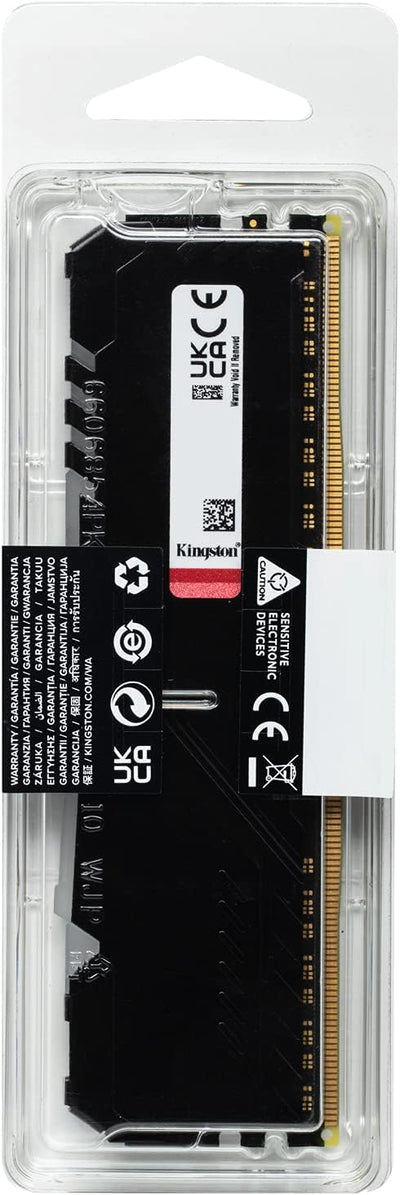 Kingston FURY Beast RGB 8GB 2666MT/s DDR4 CL16 Desktop Speicher Einzelnes Modul KF426C16BBA/8 8GB Ei