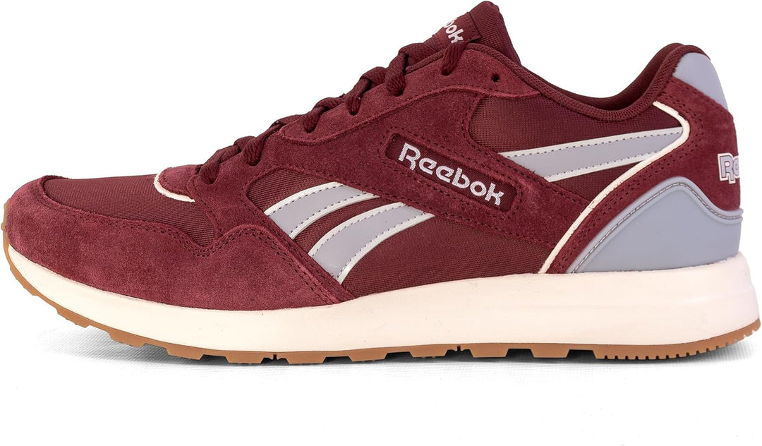 Reebok Unisex Gl1000 Sneaker 34.5 EU Classic Maroon F23 Classic White Pure Grey 3, 34.5 EU Classic M