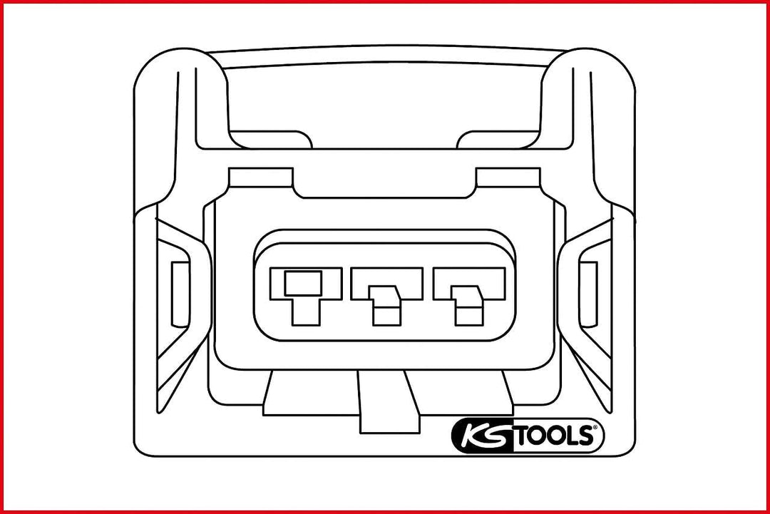 KS Tools 154.0015 Universal Kabel-Entriegelungswerkzeug-Satz, 3-teilig