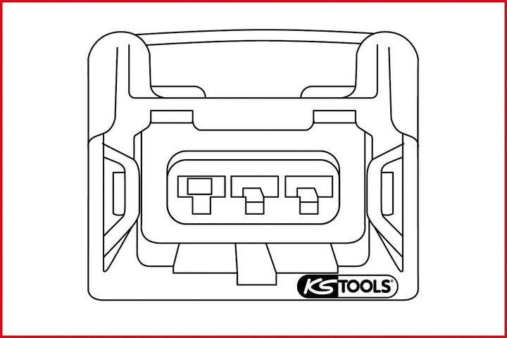 KS Tools 154.0015 Universal Kabel-Entriegelungswerkzeug-Satz, 3-teilig