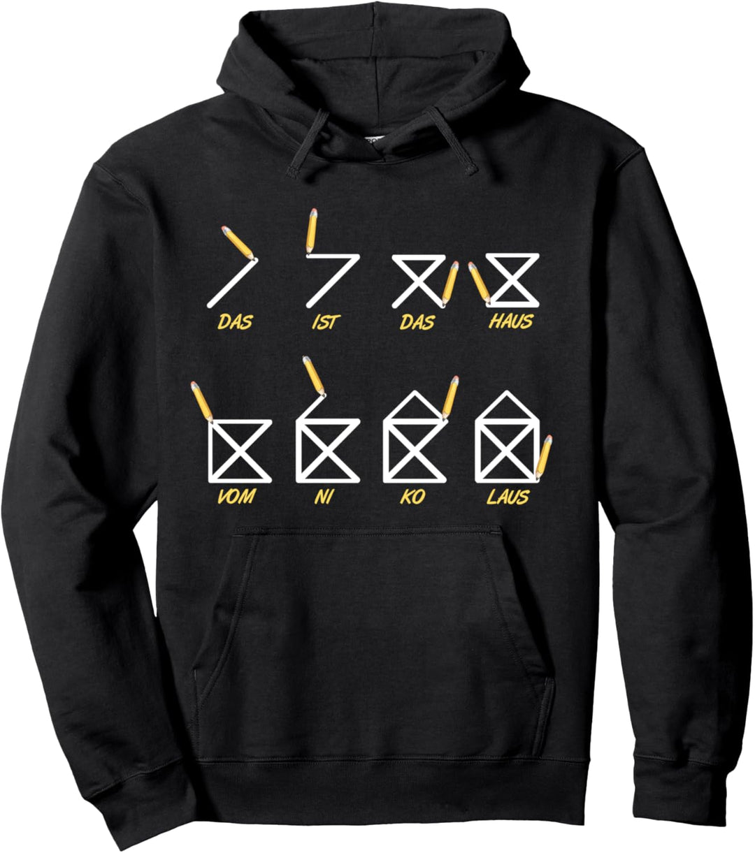 Das Haus von Weihnachtsmann Weihnachtsoutfit Weihnachten Pullover Hoodie