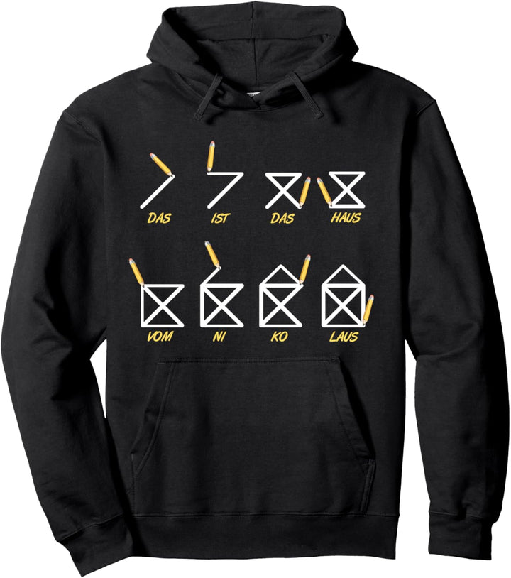 Das Haus von Weihnachtsmann Weihnachtsoutfit Weihnachten Pullover Hoodie