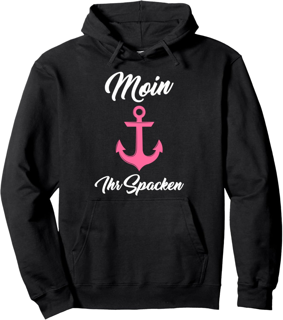 Anker Schiff Norddeutsch Pullover Hoodie