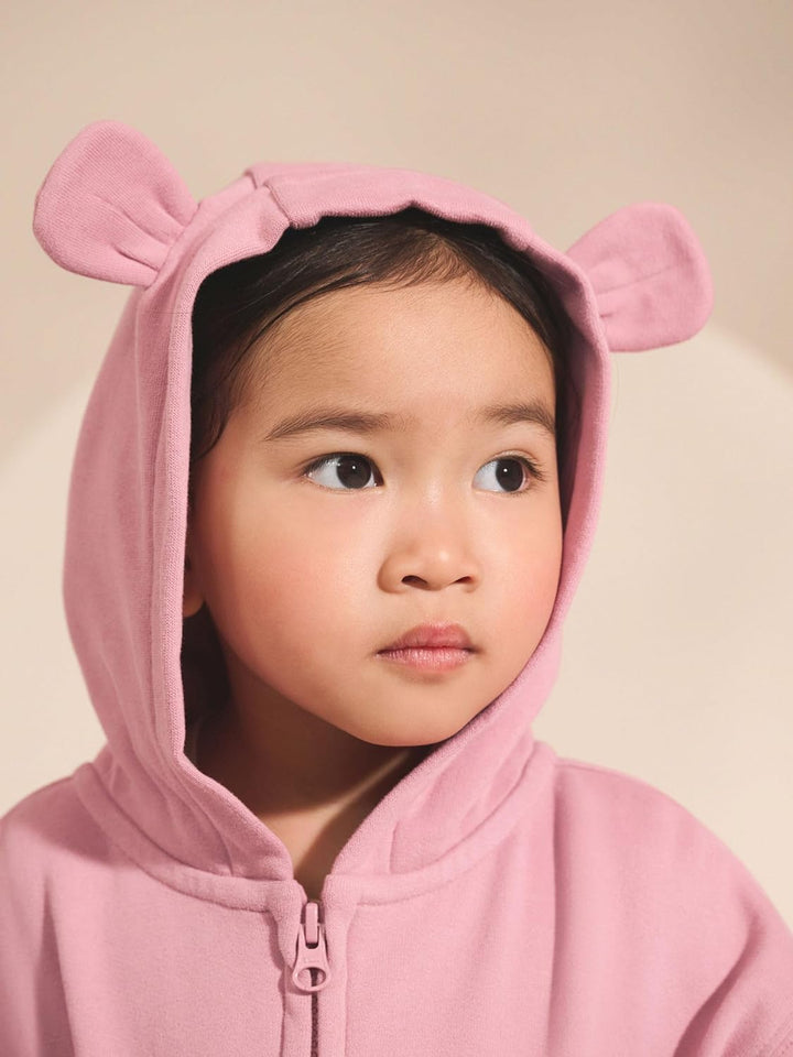 NEXT Mädchen Standard Kapuzenjacke 68-74 Rose Pink, 68-74 Rose Pink