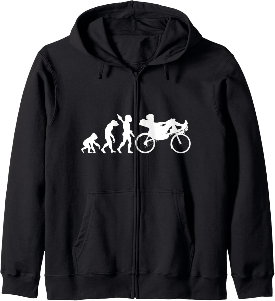 Liegerad Liegefahrrad Fahrrad Evolution Radsport Fun Sport Kapuzenjacke