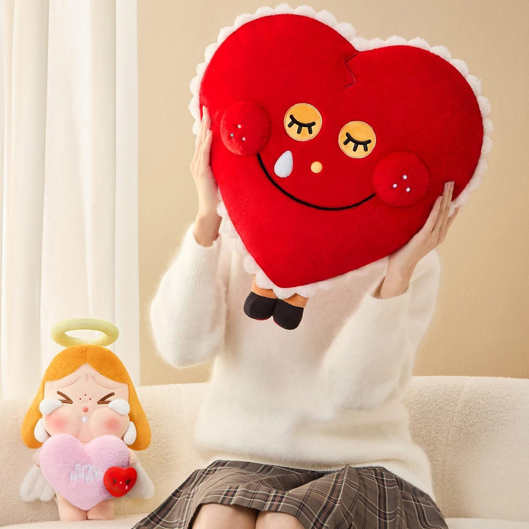 POP MART Crybaby Crying for Love Series-Plush Gift Box Sammelfiguren Sammler Kunstspielzeug Spielzeu
