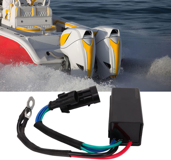 Qiilu Aussenborder Neigungs-Trimmungs-Relaisschalter 12 V 586767 R767 Bootsmotor Neigungs- und Trimm