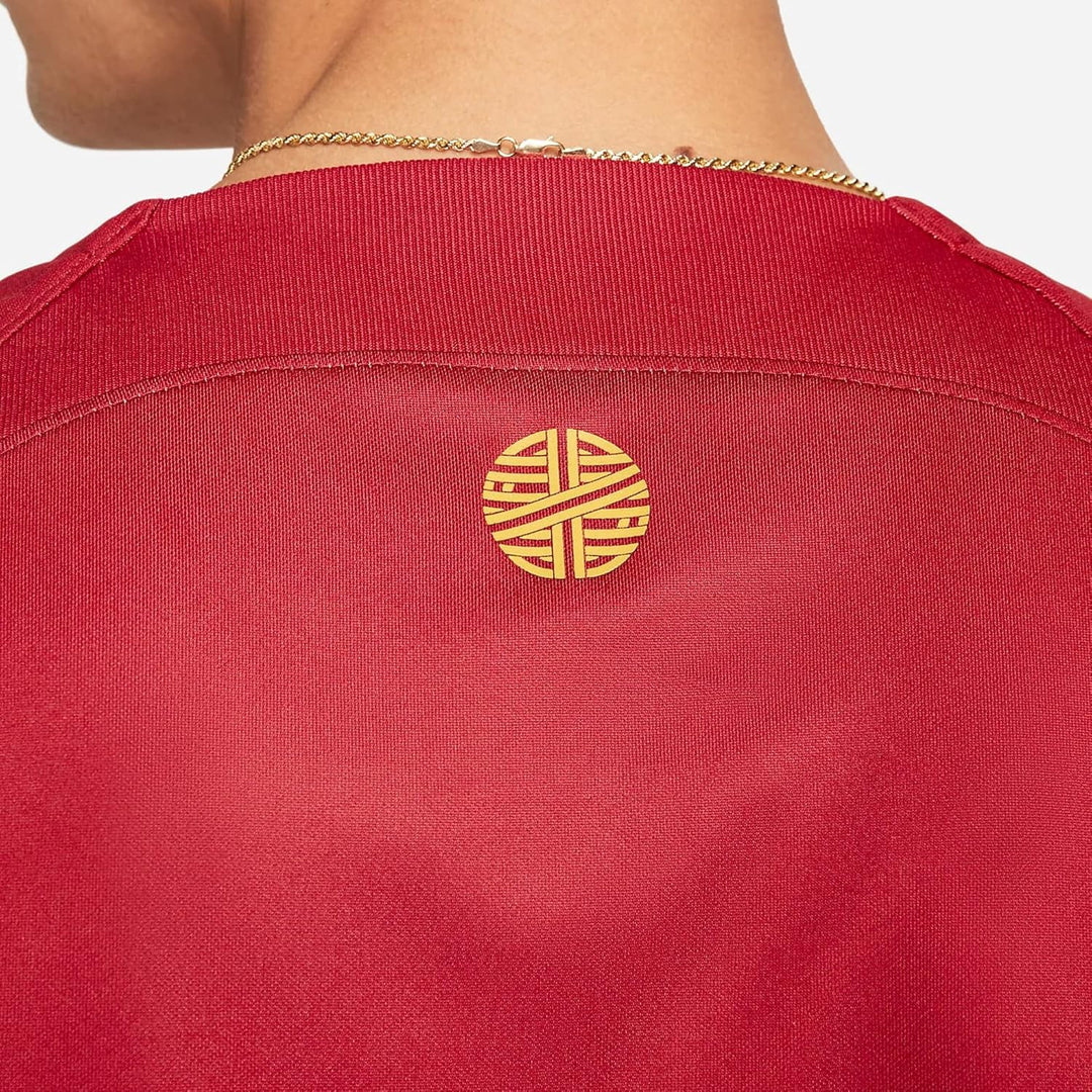 NIKE Herren Stad T-Shirt (1er Pack) XL Pepper Red/Pepper Red/Gold Dar, XL Pepper Red/Pepper Red/Gold
