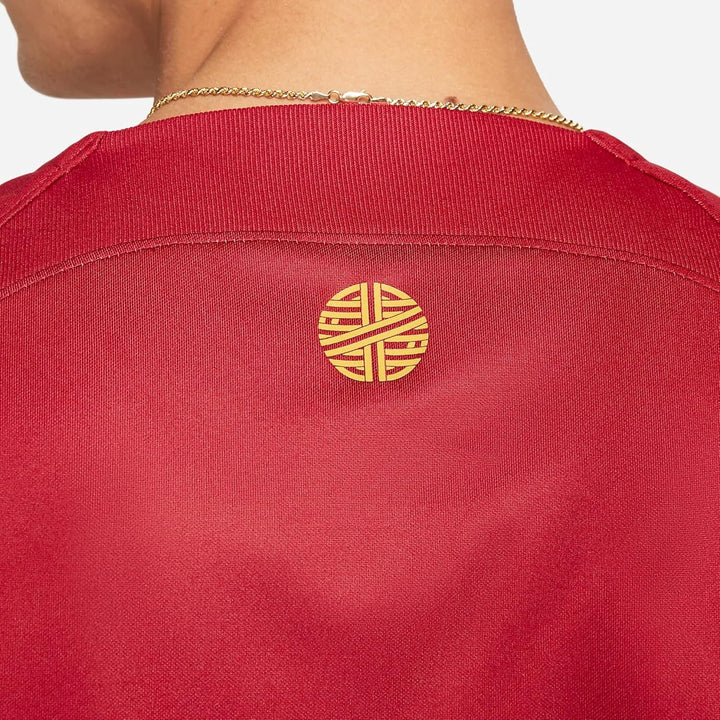 NIKE Herren Stad T-Shirt (1er Pack) XL Pepper Red/Pepper Red/Gold Dar, XL Pepper Red/Pepper Red/Gold