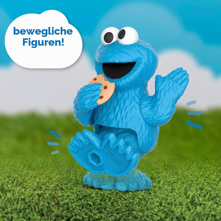 Just Play Sesamstrasse Nachbarschaftsfreunde 6er-Pack, 7,6 cm grosse Sammelfiguren, Kinderspielzeug