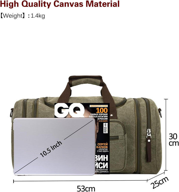FANDARE Sport Reisetasche Herren/Damen Gym Handtasche Boston Handtasche Outdoor Camping Weekend Umhä