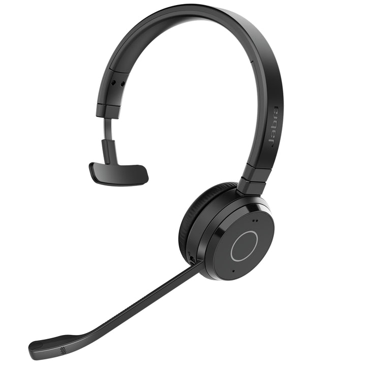 Jabra Evolve 65 TE (3. Ausgabe 2025) Kabelloses Bluetooth-Mono-Headset mit Geräuschunterdrückungs-Mi