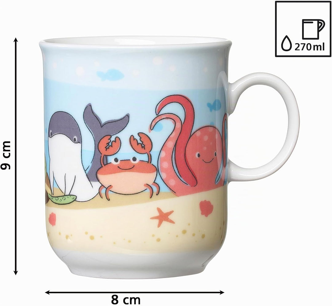 Ritzenhoff &amp; Breker Kindergeschirr-Set Unterwasserwelt, 3-teilig
