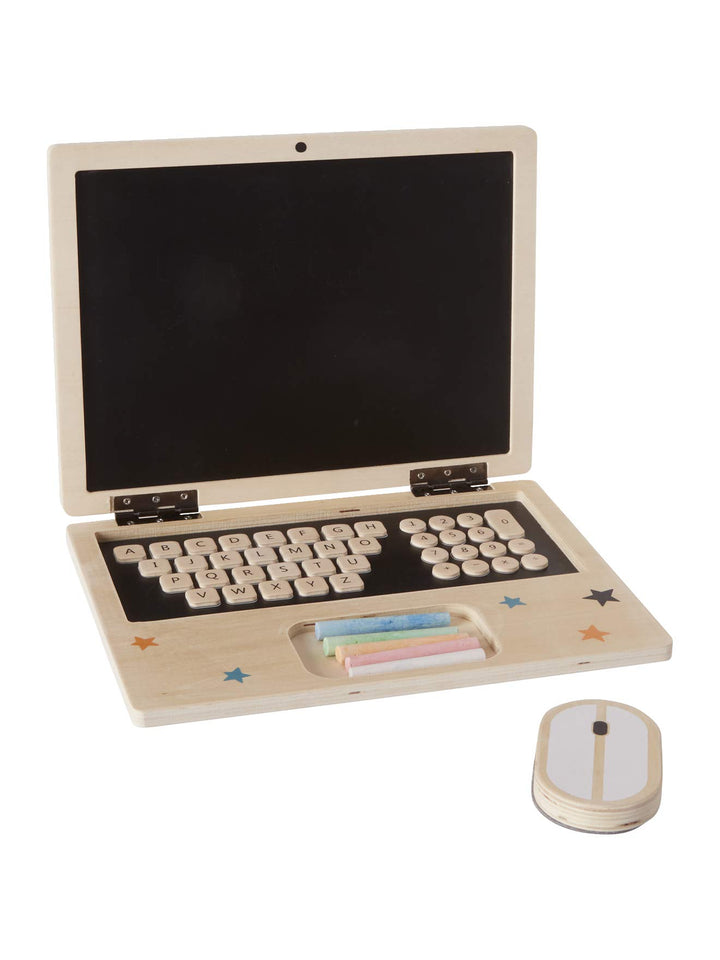 VERTBAUDET Notebook aus Holz FSC®, Schwarz, TU