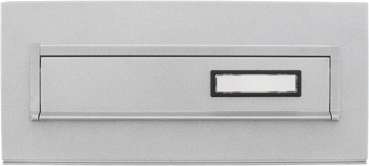 Burg-Wächter Einwurfblende für Durchwurfbriefkästen, Stahl, Blende 794 Si, Silber, Silber