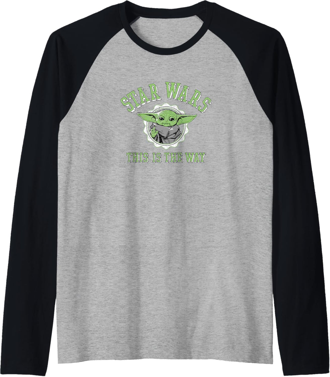 Star Wars The Mandalorian Varsity Child Raglan