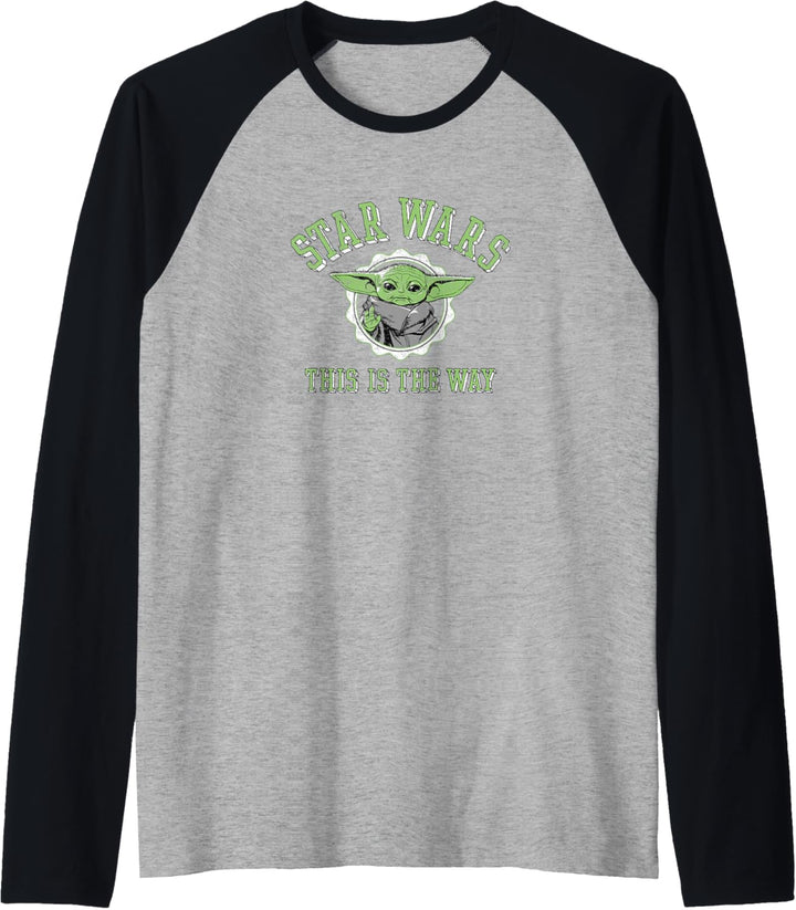 Star Wars The Mandalorian Varsity Child Raglan