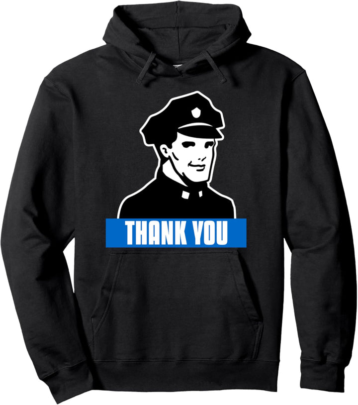 Vielen Dank, dass Sie Strafverfolgungsuniform Pullover Hoodie