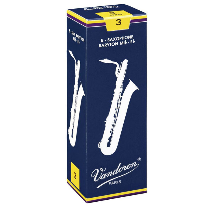 Vandoren Classic - Blätter für Bariton Saxophon - Stärke 3,0