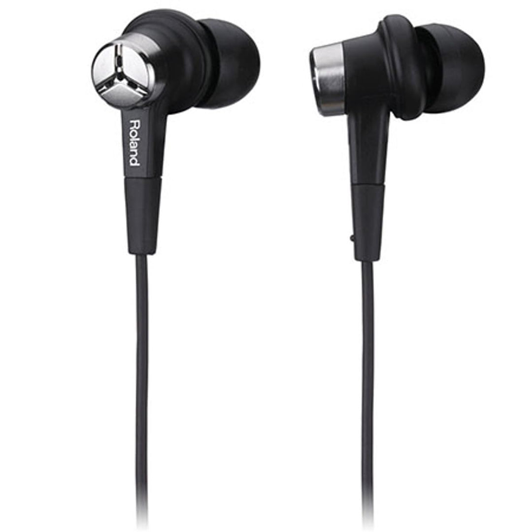 Roland CS-10EM Binaurale (3D) In-Ear-Kopfhörer, schwarz Single, Single