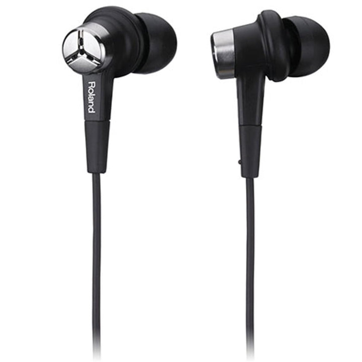 Roland CS-10EM Binaurale (3D) In-Ear-Kopfhörer, schwarz Single, Single
