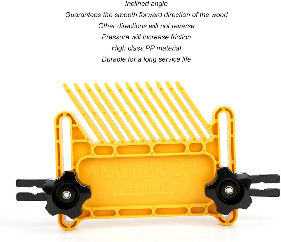 Feather Board, Featherboards, Carpentry Aid Handwerkzeugsatz Holzbearbeitungsrouter für Tischkreissä